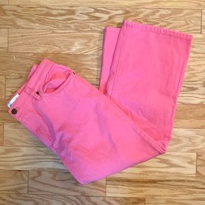 Chadwick’s • Hot Pink Denim Cropped Jeans